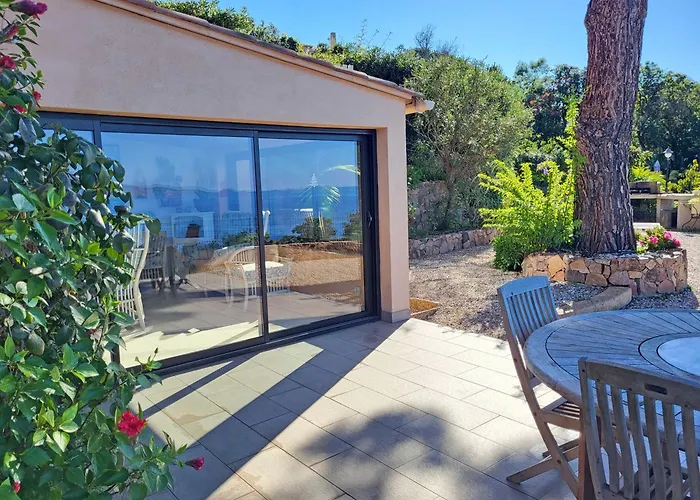 Les Terrasses Du Pano - 95 M2 Au Calme - Jardin - Barbecue - Transats - Pleine Vue - Wifi Fibre Porticcio (Corsica)