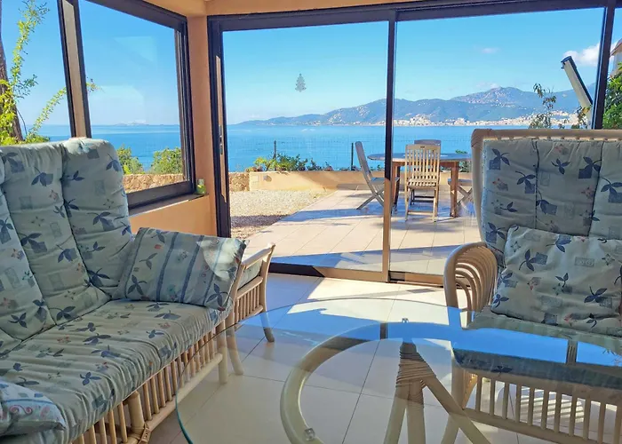 Les Terrasses Du Pano - 95 M2 Au Calme - Jardin - Barbecue - Transats - Pleine Vue - Wifi Fibre Daire Porticcio (Corsica)