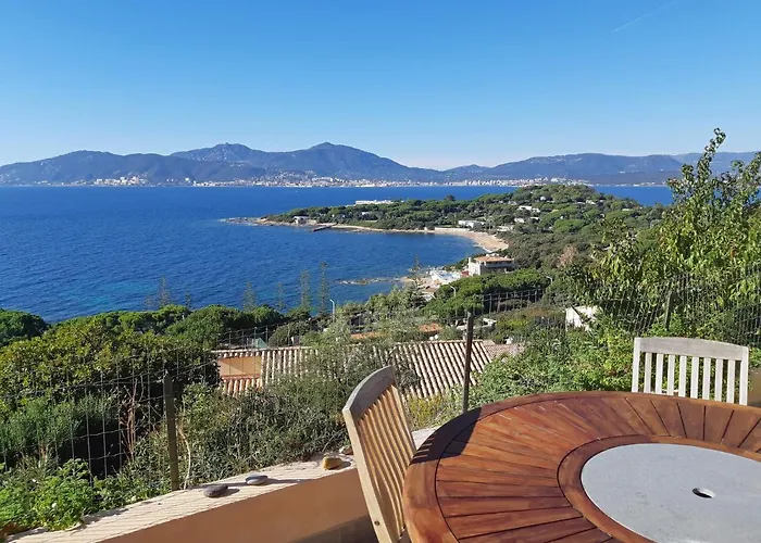 Les Terrasses Du Pano - 95 M2 Au Calme - Jardin - Barbecue - Transats - Pleine Vue - Wifi Fibre Porticcio (Corsica)
