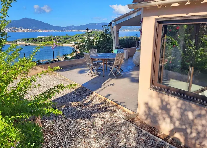 公寓 Les Terrasses Du Pano - 95 M2 Au Calme - Jardin - Barbecue - Transats - Pleine Vue - Wifi Fibre 波尔蒂乔